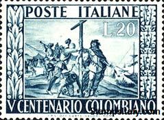 Italy Stamp Scott nr 578 - Francobolli Sassone nº 660 - Click Image to Close
