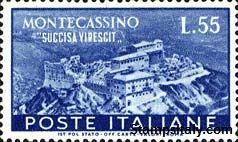 Italy Stamp Scott nr 580 - Francobolli Sassone nº 665 - Click Image to Close