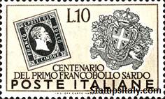 Italy Stamp Scott nr 587 - Francobolli Sassone nº 672 - Click Image to Close