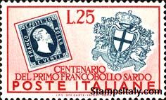 Italy Stamp Scott nr 588 - Francobolli Sassone nº 673 - Click Image to Close