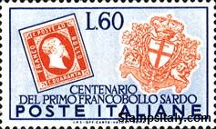 Italy Stamp Scott nr 589 - Francobolli Sassone nº 674 - Click Image to Close