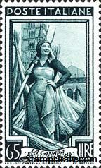 Italy Stamp Scott nr 673A - Francobolli Sassone nº 760