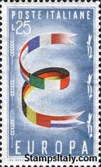 Italy Stamp Scott nr 726 - Francobolli Sassone nº 817