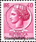 Italy Stamp Scott nr 786 - Francobolli Sassone nº 772