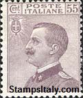 Italy Stamp Scott nr 106 - Francobolli Sassone nº 110 - Click Image to Close