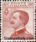 Italy Stamp Scott nr 107 - Francobolli Sassone nº 111 - Click Image to Close