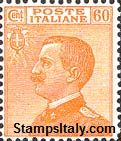Italy Stamp Scott nr 109 - Francobolli Sassone nº 205 - Click Image to Close