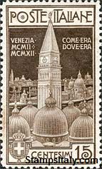 Italy Stamp Scott nr 125 - Francobolli Sassone nº 98 - Click Image to Close