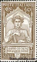 Italy Stamp Scott nr 135 - Francobolli Sassone nº 118 - Click Image to Close