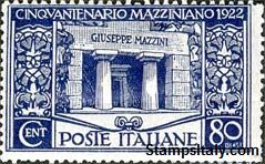 Italy Stamp Scott nr 142 - Francobolli Sassone nº 130 - Click Image to Close