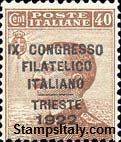 Italy Stamp Scott nr 142D - Francobolli Sassone nº 126 - Click Image to Close