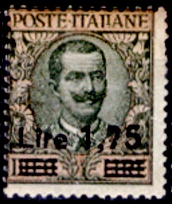 Italy Stamp Scott nr 158 - Francobolli Sassone nº 182 - Click Image to Close