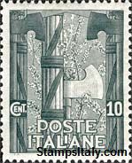 Italy Stamp Scott nr 159 - Francobolli Sassone nº 141 - Click Image to Close