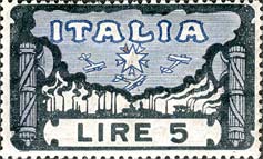 Italy Stamp Scott nr 164 - Francobolli Sassone nº 146