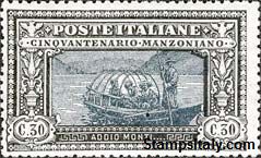 Italy Stamp Scott nr 167 - Francobolli Sassone nº 153 - Click Image to Close