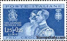 Italy Stamp Scott nr 241 - Francobolli Sassone nº 271