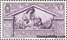 Italy Stamp Scott nr 251 - Francobolli Sassone nº 285