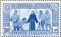 Italy Stamp Scott nr 263 - Francobolli Sassone nº 297 - Click Image to Close