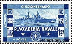Italy Stamp Scott nr 267 - Francobolli Sassone nº 302 - Click Image to Close