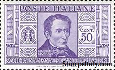 Italy Stamp Scott nr 273 - Francobolli Sassone nº 308 - Click Image to Close
