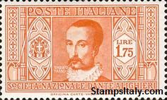 Italy Stamp Scott nr 276 - Francobolli Sassone nº 311 - Click Image to Close
