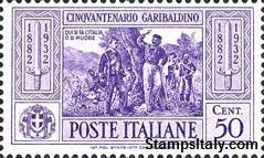 Italy Stamp Scott nr 284 - Francobolli Sassone nº 319 - Click Image to Close