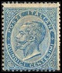 Italy Stamp Scott nr 29 - Francobolli Sassone nº 18 - Click Image to Close