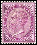 Italy Stamp Scott nr 32 - Francobolli Sassone nº 21 - Click Image to Close