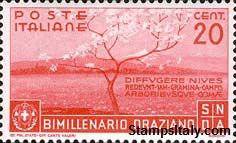 Italy Stamp Scott nr 360 - Francobolli Sassone nº 399