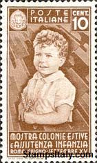 Italy Stamp Scott nr 367 - Francobolli Sassone nº 406 - Click Image to Close