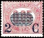 Italy Stamp Scott nr 38 - Francobolli Sassone nº 30 - Click Image to Close