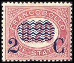 Italy Stamp Scott nr 39 - Francobolli Sassone nº 31 - Click Image to Close