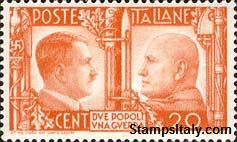 Italy Stamp Scott nr 414 - Francobolli Sassone nº 453 - Click Image to Close