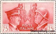 Italy Stamp Scott nr 417 - Francobolli Sassone nº 456 - Click Image to Close