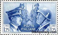 Italy Stamp Scott nr 418 - Francobolli Sassone nº 457 - Click Image to Close