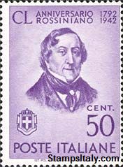 Italy Stamp Scott nr 425 - Francobolli Sassone nº 468
