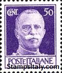 Italy Stamp Scott nr 445 - Francobolli Sassone nº 517 - Click Image to Close
