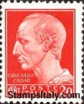 Italy Stamp Scott nr 448A - Francobolli Sassone nº 537 - Click Image to Close