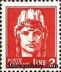 Italy Stamp Scott nr 452B - Francobolli Sassone nº 541 - Click Image to Close