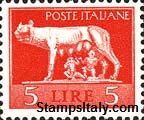 Italy Stamp Scott nr 458 - Francobolli Sassone nº 534 - Click Image to Close