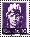 Italy Stamp Scott nr 459 - Francobolli Sassone nº 535 - Click Image to Close