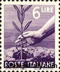 Italy Stamp Scott nr 472A - Francobolli Sassone nº 556