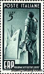 Italy Stamp Scott nr 515 - Francobolli Sassone nº 601