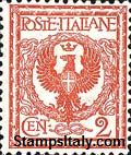 Italy Stamp Scott nr 77 - Francobolli Sassone nº 69 - Click Image to Close