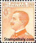 Italy Stamp Scott nr 97 - Francobolli Sassone nº 183