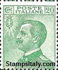 Italy Stamp Scott nr 98 - Francobolli Sassone nº 184 - Click Image to Close