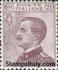 Italy Stamp Scott nr 99 - Francobolli Sassone nº 204 - Click Image to Close