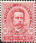 Italy Stamp Scott nr 68 - Francobolli Sassone nº 60 - Click Image to Close