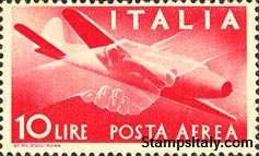 Italy Stamp Scott nr C110 - Francobolli Sassone nº A130 - Click Image to Close