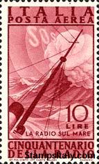 Italy Stamp Scott nr C117 - Francobolli Sassone nº A137 - Click Image to Close